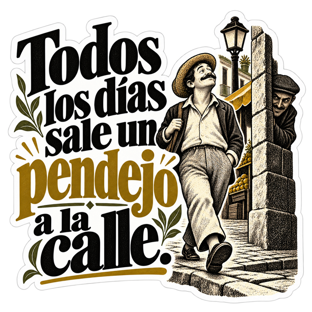 Todos los días sale un pendejo a la calle.